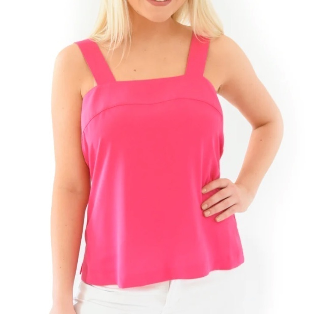 Emily McCarthy Julia Tank Top Fandango Pink Small J2